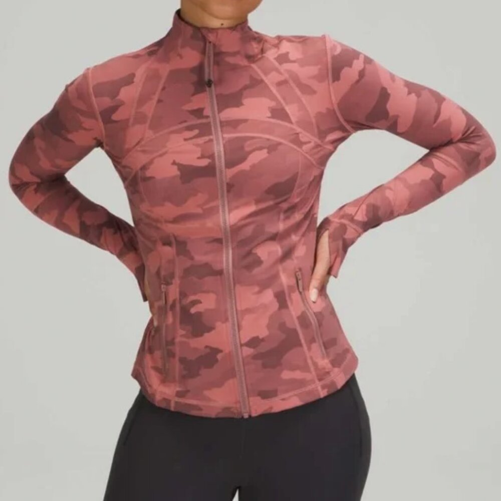 lululemon athletica Camouflage Pink Sweatshirt